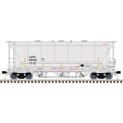 Atlas Trinity 3230 Covered Hopper LaFarge #60143 HO Scale Model Train Freight Car #20006845