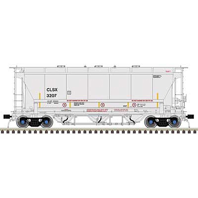 Atlas Trinity 3230 Covered Hopper Cargill Salt #3202 HO Scale Model Train Freight Car #20006849