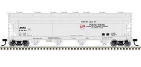 Atlas 5250 Centerflow Covered Hopper Cosden Chem #54544 HO Scale Model Train Freight Car #20006905