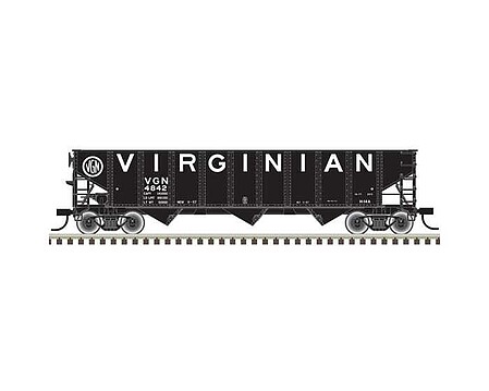 Wagon Fourgon à Bagages Virginian - Greenway Products Athearn - Échelle HO - Kit Monté Peint