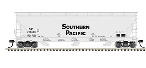 Atlas 4650 3-bay Centerflow Southern Pacific #496605 HO Scale Model Train Freight Car #20006953