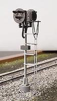 Atlas Type ''G'' 3-Light Signal Bi-Directional Single Targets HO Scale Model Railroad Accessory #239 Atlas Type ''G'' 3-Light Signal Bi-Directional Single Targets HO Scale Model Railroad Accessory #239