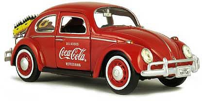 Atlas Coca Cola 1/24th 1966 VW Beetle