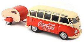 Atlas 1962 VW Samba Bus w Trail O-Scale Atlas 1962 VW Samba Bus w Trail O-Scale