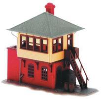 Signal Tower Kit N Scale Model Railroad Building #2840