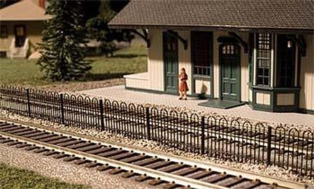 Atlas Hairpin Style Fence N Scale Model Railroad Trackside Accessory #2850