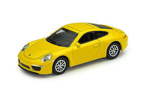 Atlas Porsche 911 Carrera S Yellow HO Scale Model Railroad Roadway Vehicle #30000096 Atlas Porsche 911 Carrera S Yellow HO Scale Model Railroad Roadway Vehicle #30000096