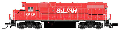 Atlas EMD GP38-2 St. Lawrence & Hudson #7308 N Scale Model Train Diesel Locomotive #40000627