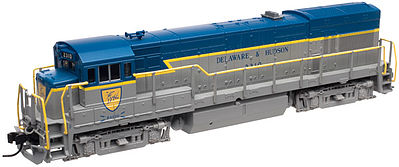 Atlas GE U23B Low Nose Master - Delaware & Hudson N Scale Model Train Diesel Locomotive #40000654