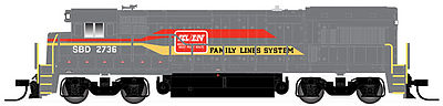 Atlas GE U23B Low Nose Family Lines SBD #2745 N Scale Model Train Diesel Locomotive #40000659