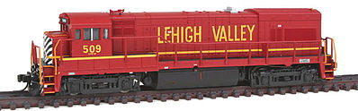 Atlas U23B without Decoder Lehigh Valley #509 N Scale Model Train Diesel Locomotive #40000662
