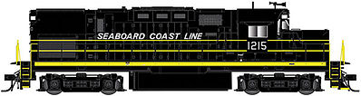 Atlas C420 Low Nose DCC Seaboard Coast Line #1215 N Scale Model Train Diesel Locomotive #40002351