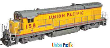 Atlas B23-7 DC Union Pacific #166 N Scale Model Train Diesel Locomotive #40002383