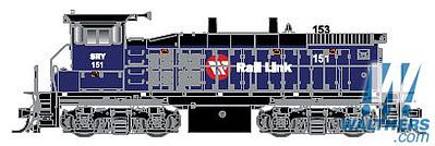 Atlas MP15DC SR of BC #153 W/dcc N Scale Model Train Diesel Locomotive ##40002552