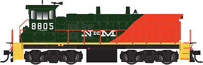 Atlas MP15DC Square Air Filter Box w/DCC Nacionales de Mexico #8837 N Scale Model Railroad #40002558