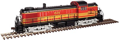 Atlas Alco RS3 Standard DC Boston & Maine #1542 N Scale Model Train Diesel Locomotive #40003041