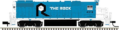 Atlas GP38-2 DC Rock Island #4319 N Scale Model Train Diesel Locomotive #40003610