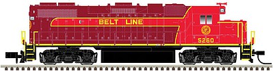 Atlas GP38-2 DCC NPBL #5260 N Scale Model Train Diesel Locomotive #40003623