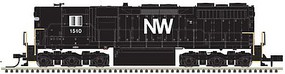 Atlas EMD SD35 High Nose Standard DC Master(R) Silver Norfolk & Western 1574 (black, white, Large NW) N-Scale Atlas EMD SD35 High Nose Standard DC Master(R) Silver Norfolk & Western 1574 (black, white, Large NW) N-Scale