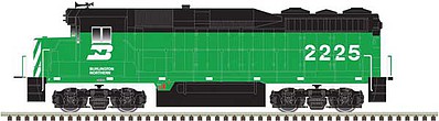 Atlas EMD GP30 Phase 1 DC Burlington Northern 2226 N Scale Model Train Diesel Locomotive #40003756