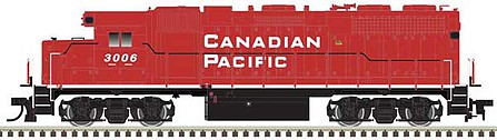 Atlas GP38 Standard DC Canadian Pacific Rail 3006 N Scale Model Train Diesel Locomotive #40004115