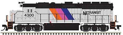 Atlas EMD GP40 DC NJ Transit 4301 N Scale Model Train Diesel Locomotive #40004158