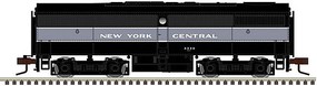 Atlas Alco FB1 Standard DC Master(TM) Silver New York Central 3324 (Lightning Stripe, black, gray) N-Scale
