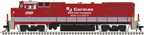 Atlas Dash 8-40Bw Standard DC RJ Corman 573 N Scale Model Train Diesel Locomotive #40005154