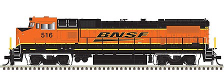 Atlas Dash 8-40BW BNSF #516 DCC N Scale Model Train Diesel Locomotive #40005186