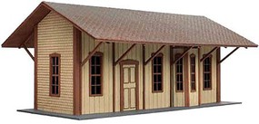 Atlas Manahawkin RR Station Laser Cut Kit HO Scale Model Railroad Trackside Building #4001017