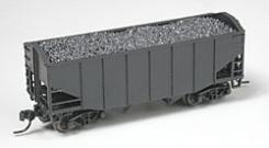 Atlas 55-Ton Fishbelly Hopper Undecorated N Scale Model Train Freight Car #41000