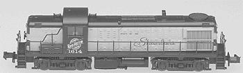 Atlas RS-3 Locomotive - Undecorated N Scale Model Train Diesel Locomotive #4200