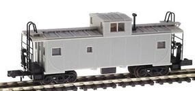 Atlas Standard Cupola Caboose Ready to Run Undecorated N Scale Model Train Freight Car #43000 Atlas Standard Cupola Caboose Ready to Run Undecorated N Scale Model Train Freight Car #43000