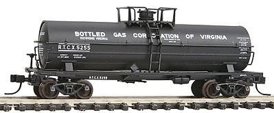Atlas 11,000 Gallon Tank BGCofV 5255 N Scale Model Train Freight Car #43391