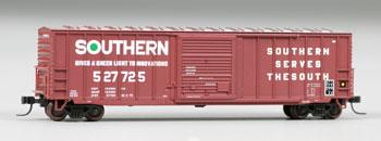 Atlas 50 Precision Design Rib Side Boxcar Southern #527725 N Scale Model Train Freight Car #45302