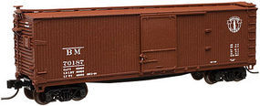 Atlas USRA Double-Sheathed Boxcar Undecorated w/7-8 End N Scale Model Train Freight Car #45701 Atlas USRA Double-Sheathed Boxcar Undecorated w/7-8 End N Scale Model Train Freight Car #45701