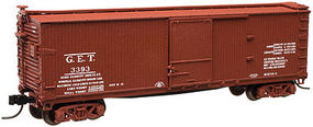 Atlas USRA Double-Sheathed Boxcar General Equipment Trust N Scale Model Train Freight Car #45766 Atlas USRA Double-Sheathed Boxcar General Equipment Trust N Scale Model Train Freight Car #45766