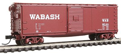 Atlas USRA Steel Rebuilt Boxcar Walbash #82144 N Scale Model Train Freight Car #45868