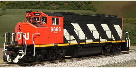 Atlas EMD GP40-2 Powered DCC Ready - Undecorated N Scale Model Train Diesel Locomotive #48600