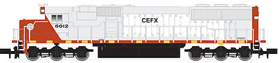 Atlas SD60 w/o DCC CEFX Leasing 6016 N Scale Model Train Diesel Locomotive #49055