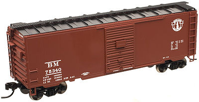 Atlas 40 PS-1 Boxcar Boston & Maine N Scale Model Train Freight Car #50000948