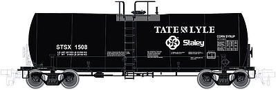 Atlas 17,600-Gallon Corn Syrup Tank Car Tate & Lyle/Staley N Scale Model Train Freight Car #50001026