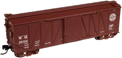 Atlas USRA Single-Sheathed Wood Boxcar Western Maryland N Scale Model Train Freight Car #50001258