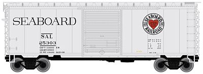 Atlas 40 PS-1 Boxcar w/8 Door Seaboard Air Line N Scale Model Train Freight Car #50001325