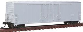 Atlas Evans 53' Double Plug-Door Boxcar Undecorated N Scale Model Train Freight Car #50001400 Atlas Evans 53' Double Plug-Door Boxcar Undecorated N Scale Model Train Freight Car #50001400