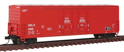 Atlas Evans 53 Double Plug-Door Boxcar US Railway Leasing N Scale Model Train Freight Car #50001416