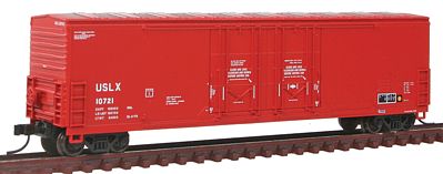 Atlas Evans 53 Double Plug-Door Boxcar US Railway Leasing N Scale Model Train Freight Car #50001418