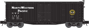 USRA Double-Sheathed Boxcar North Western Pacific N Scale Model Train Freight Car #50001485