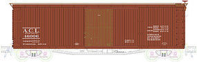 Double-Sheathed Boxcar Atlantic Coast Line #46006 N Scale Model Train Freight Car #50001489