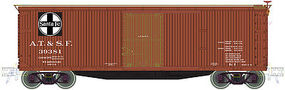 USRA Double-Sheathed Boxcar Santa Fe #39381 N Scale Model Train Freight Car #50001493